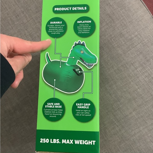 Brand new unopened T Rex bouncer waddle hip hopper 250 lbs max weight - Picture 5 of 13